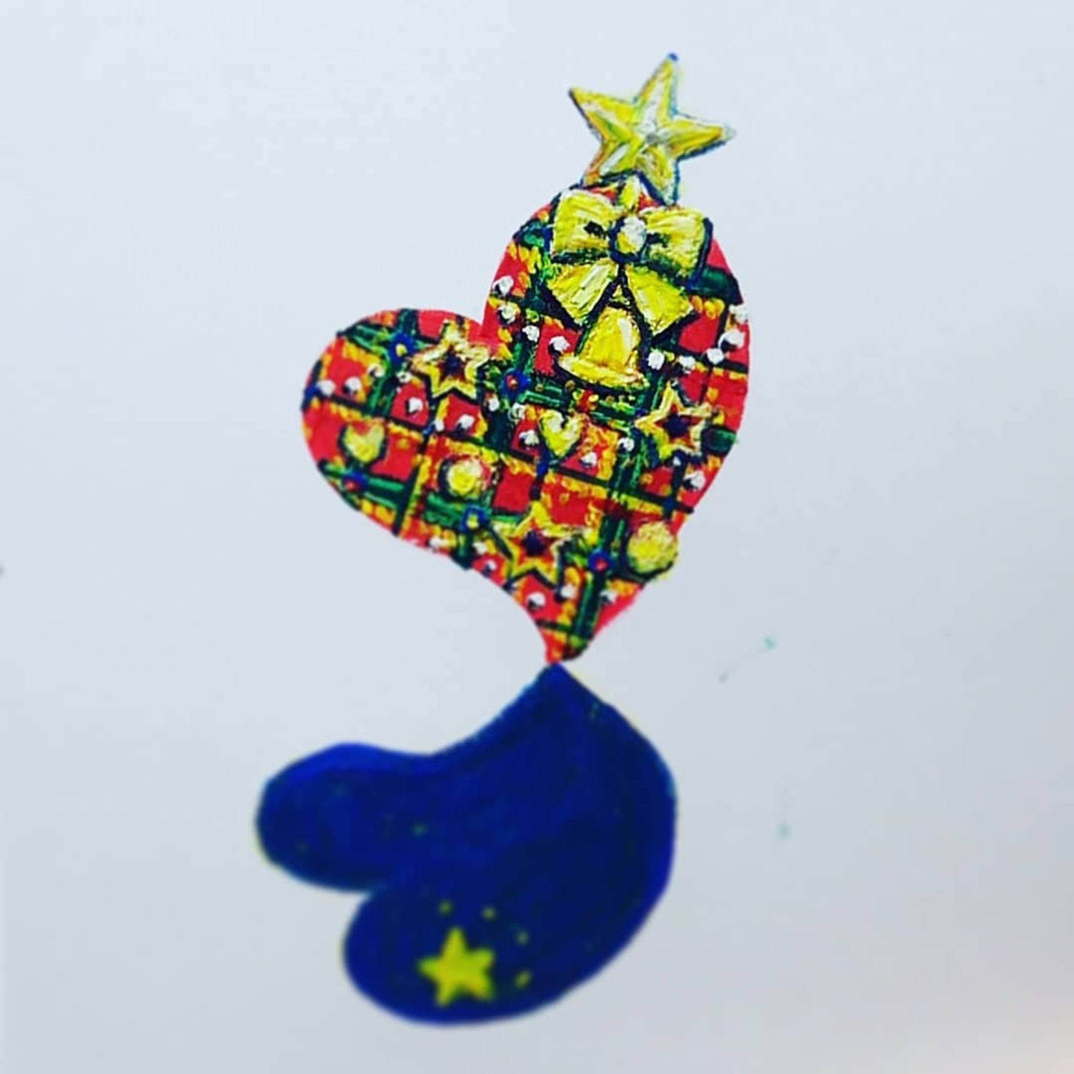 #昨日は #クリスマスイブ 
#christmaseve
◆
#今日は何の日
#whatistoday
#drawing #art 
#illustration
#一日一絵
#一発描き 
#下書きなし
#ctrlzの効かない世界-1