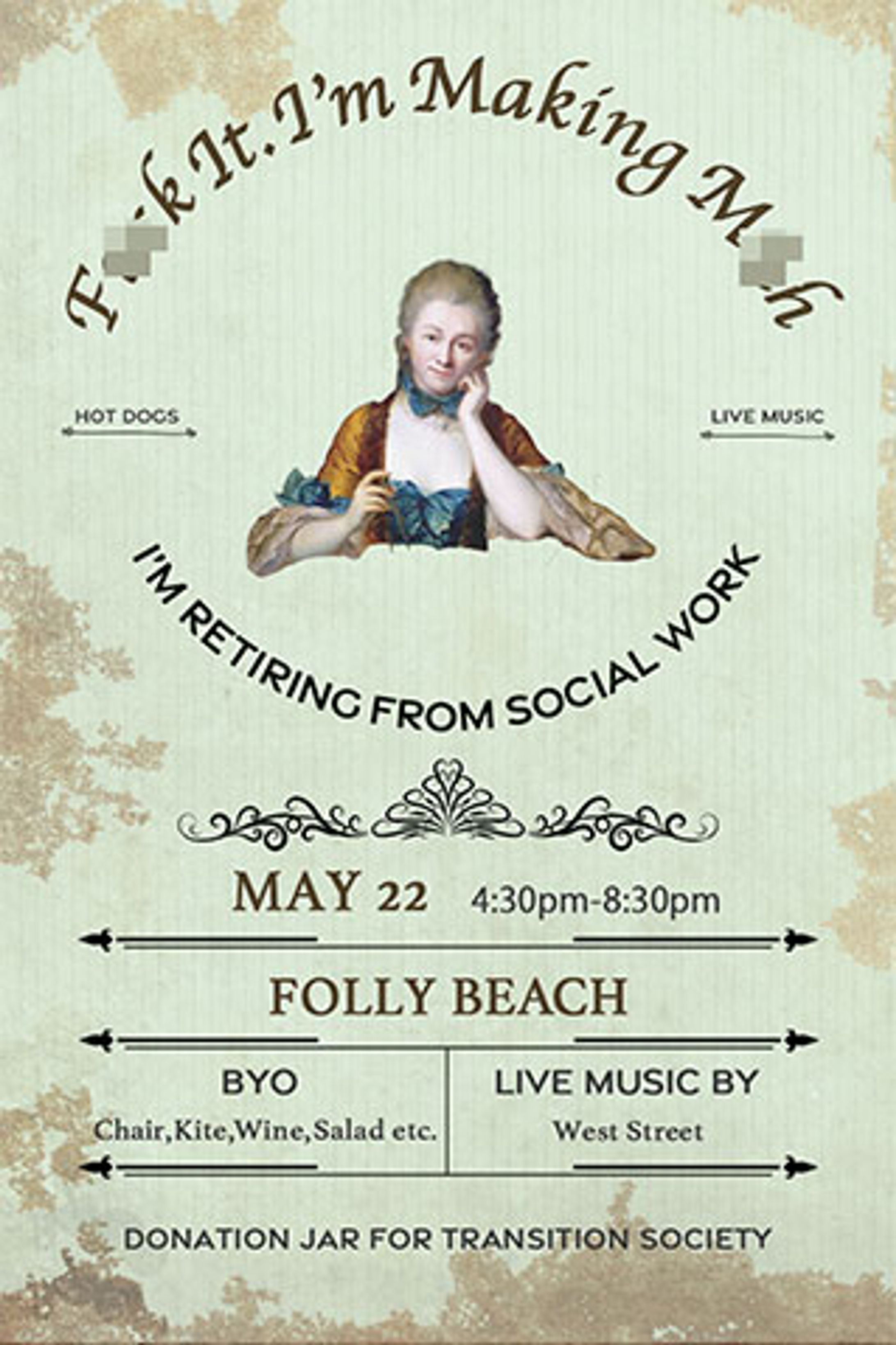 Retirement party invitations（定年退職パーティーの招待状)-1