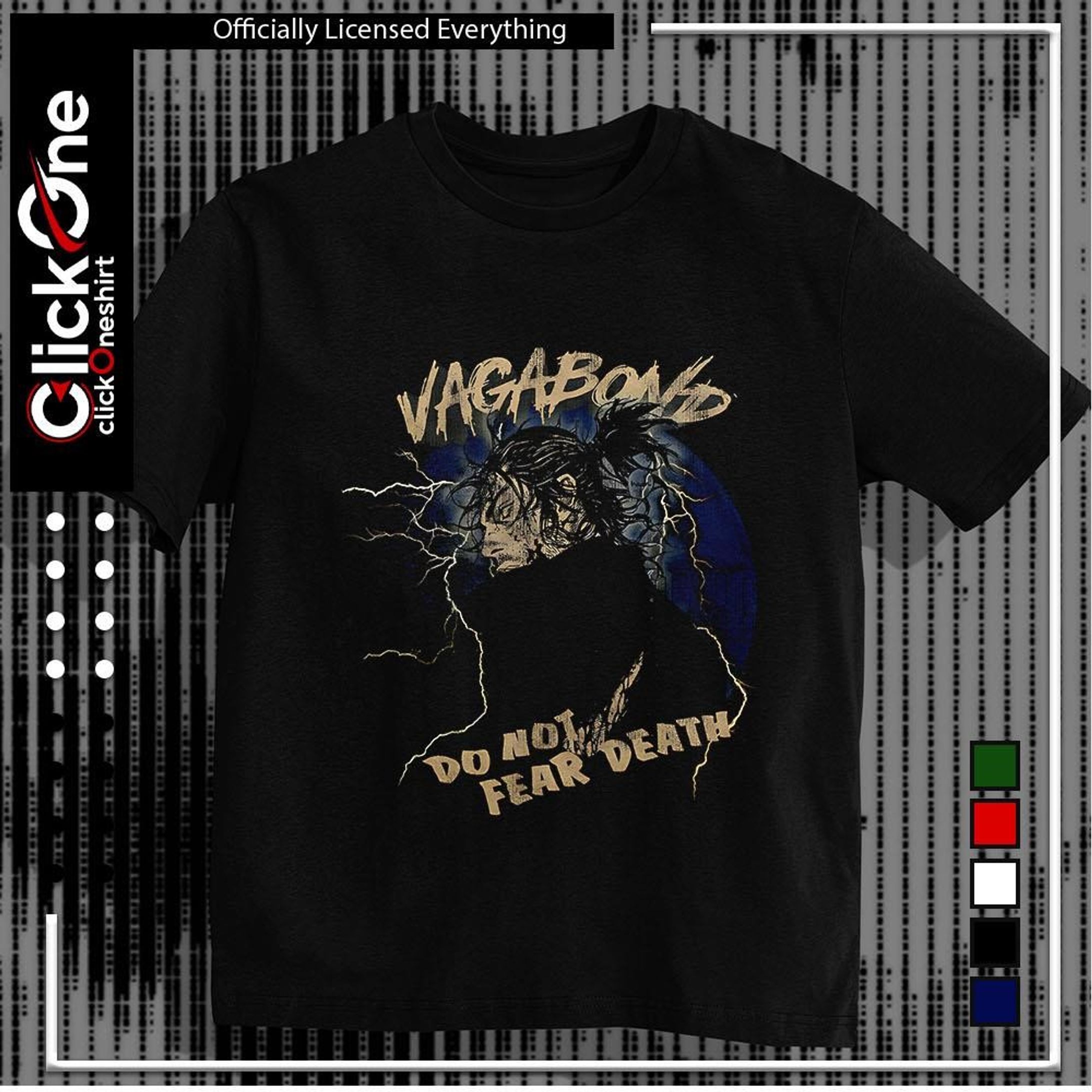 Vagabond – Do Not Fear Death Shirt-1