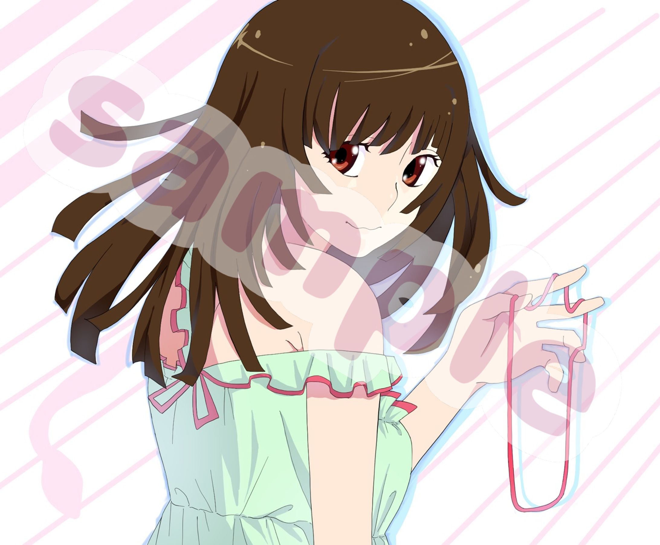 物語シリーズ 千石撫子 ファンアート-1