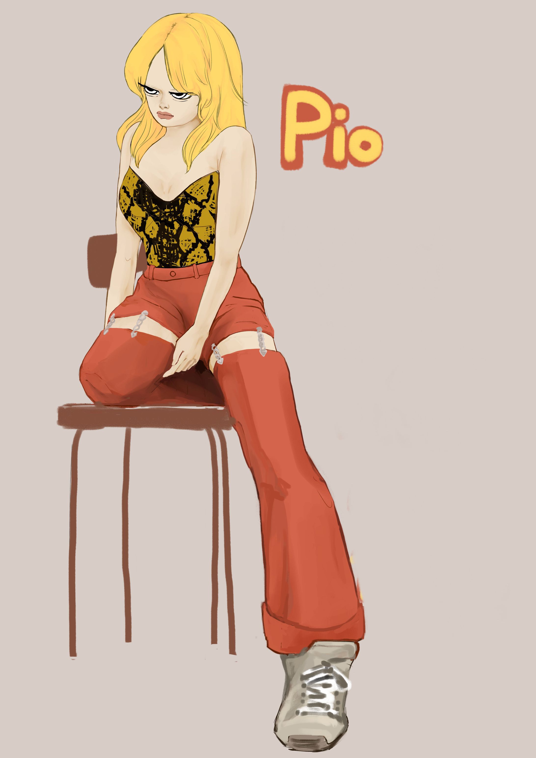 ファンアート　pio-1