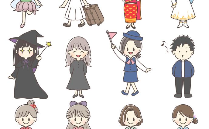 ミニキャライラスト