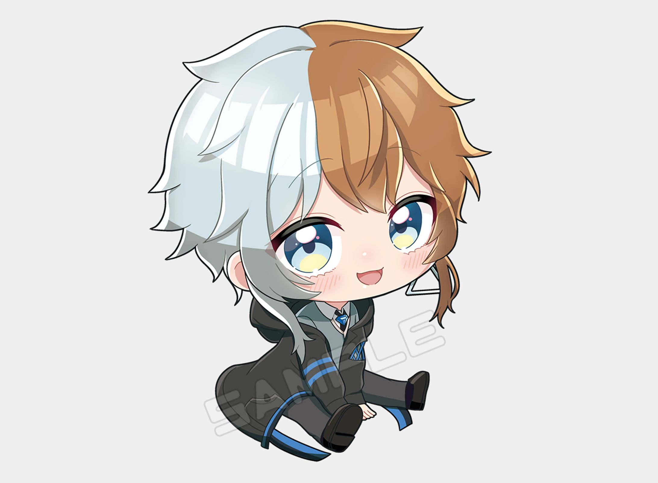 『ゆーけむStreamCh.』グッズイラスト-1