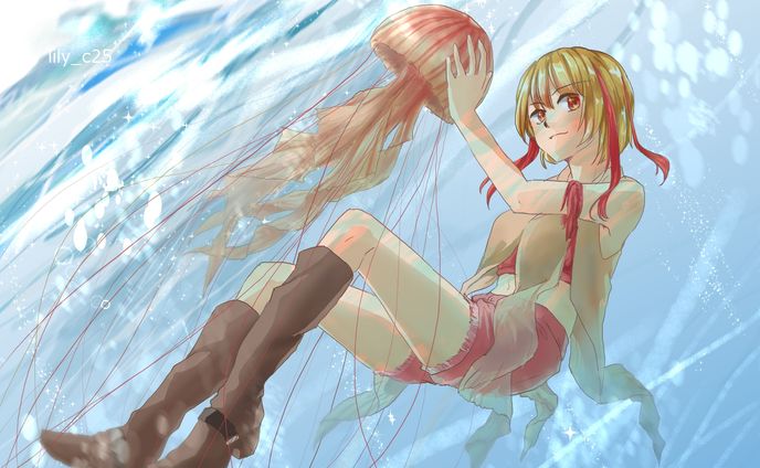 クラゲ擬人化／2019年生制作