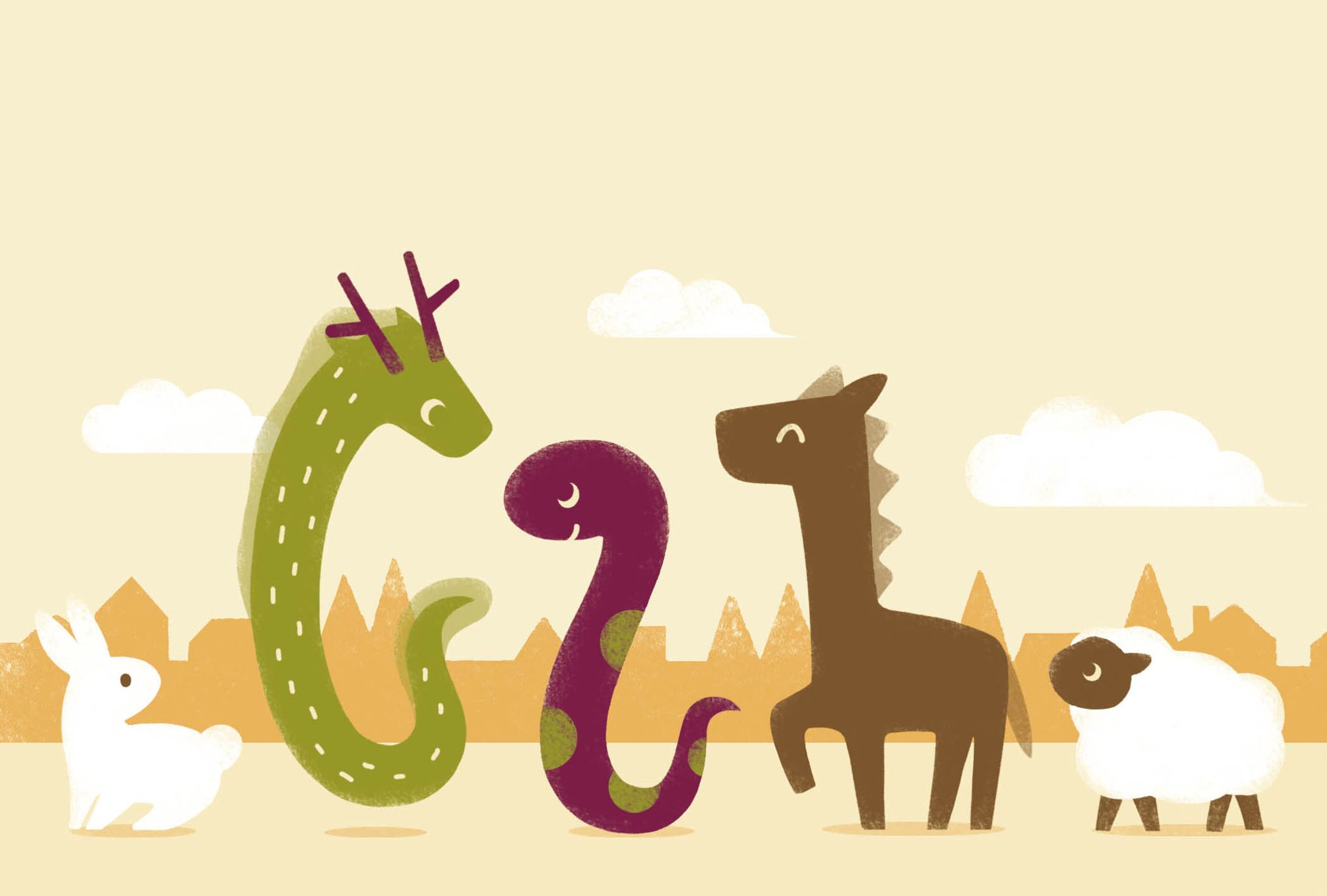 年賀状 2013 巳-1