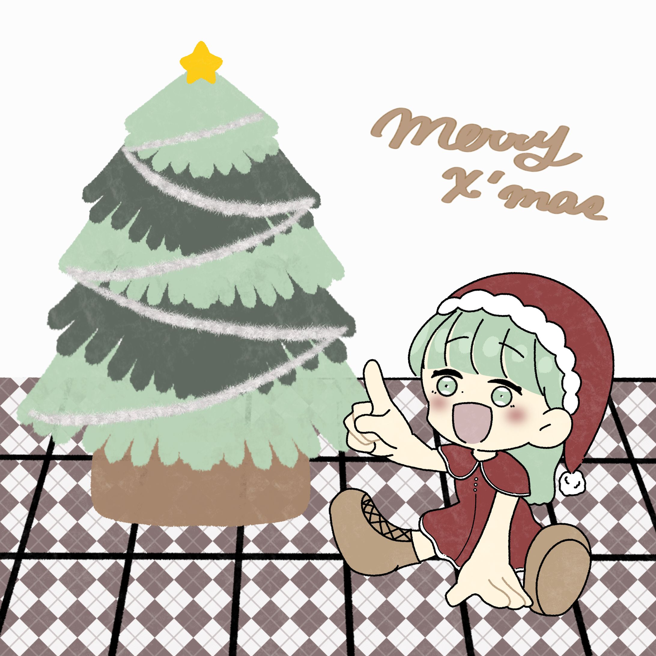 2025年クリスマスイラスト-1