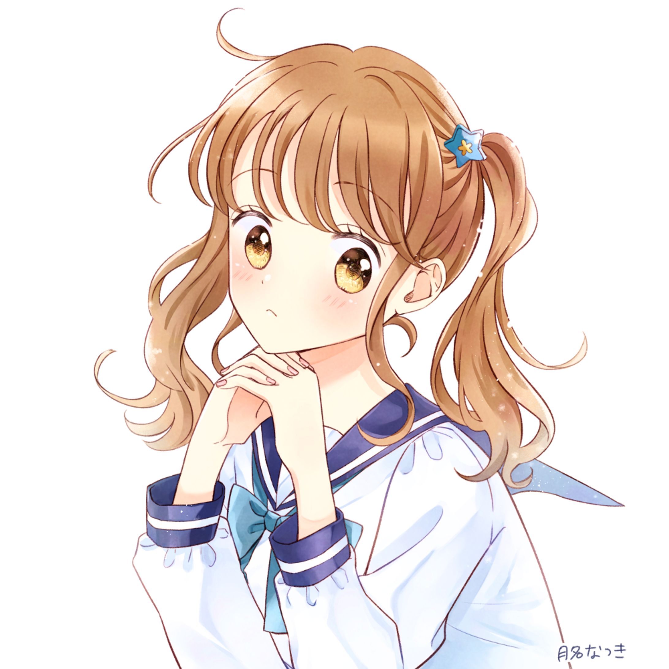 ツインテールの女の子-1