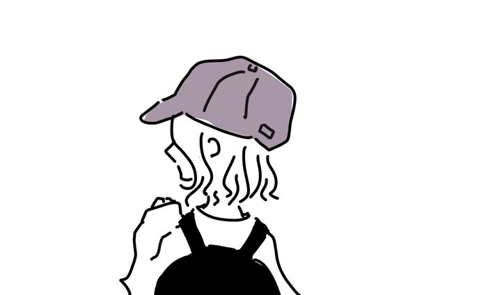 【素材】学生 女性後ろ姿