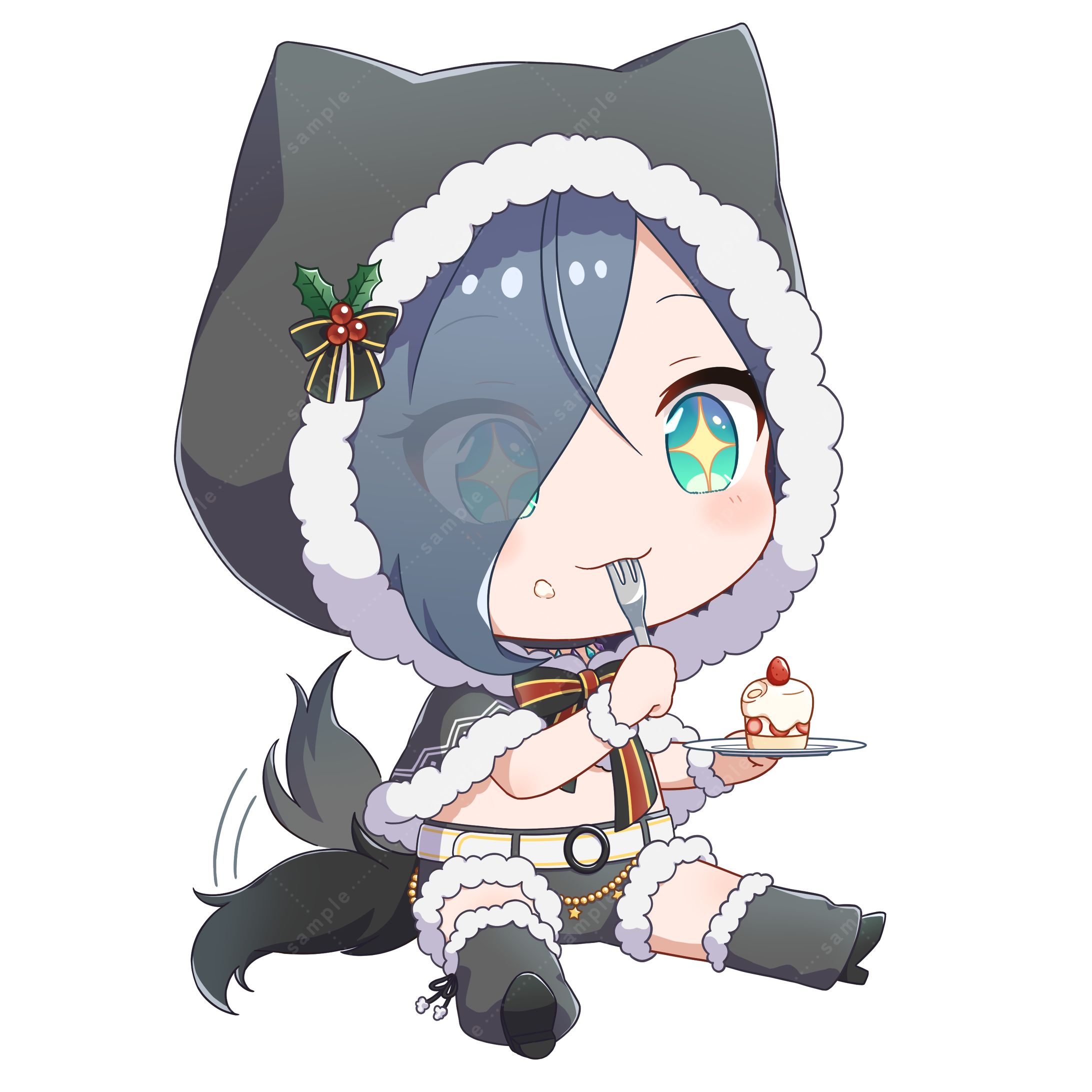 ヴァネッサ・ガルガディオン様　クリスマス　SDイラスト-1