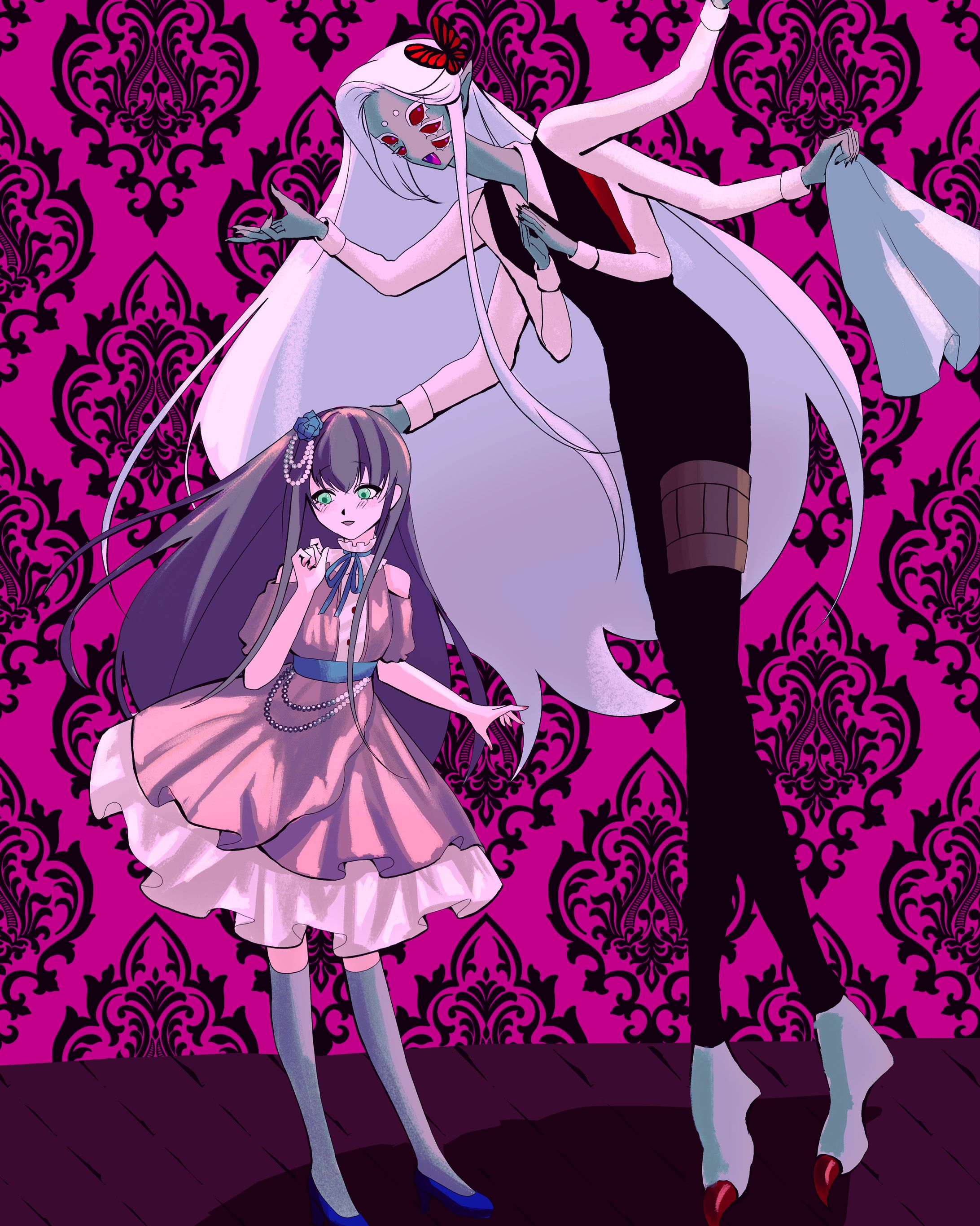 蜘蛛の悪魔とお嬢さん-1