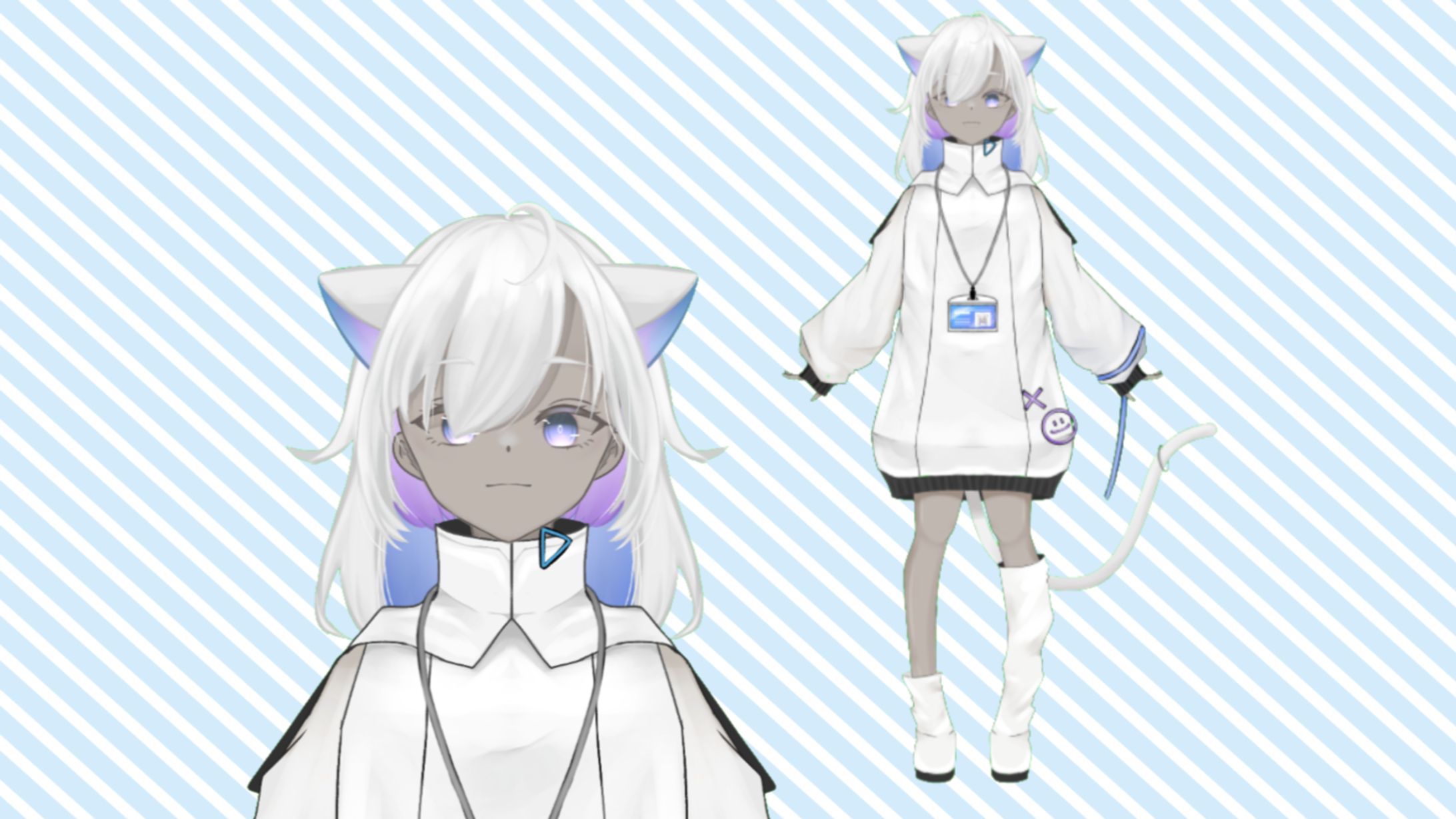 ネコ研究員Live2D(nizima販売)-1