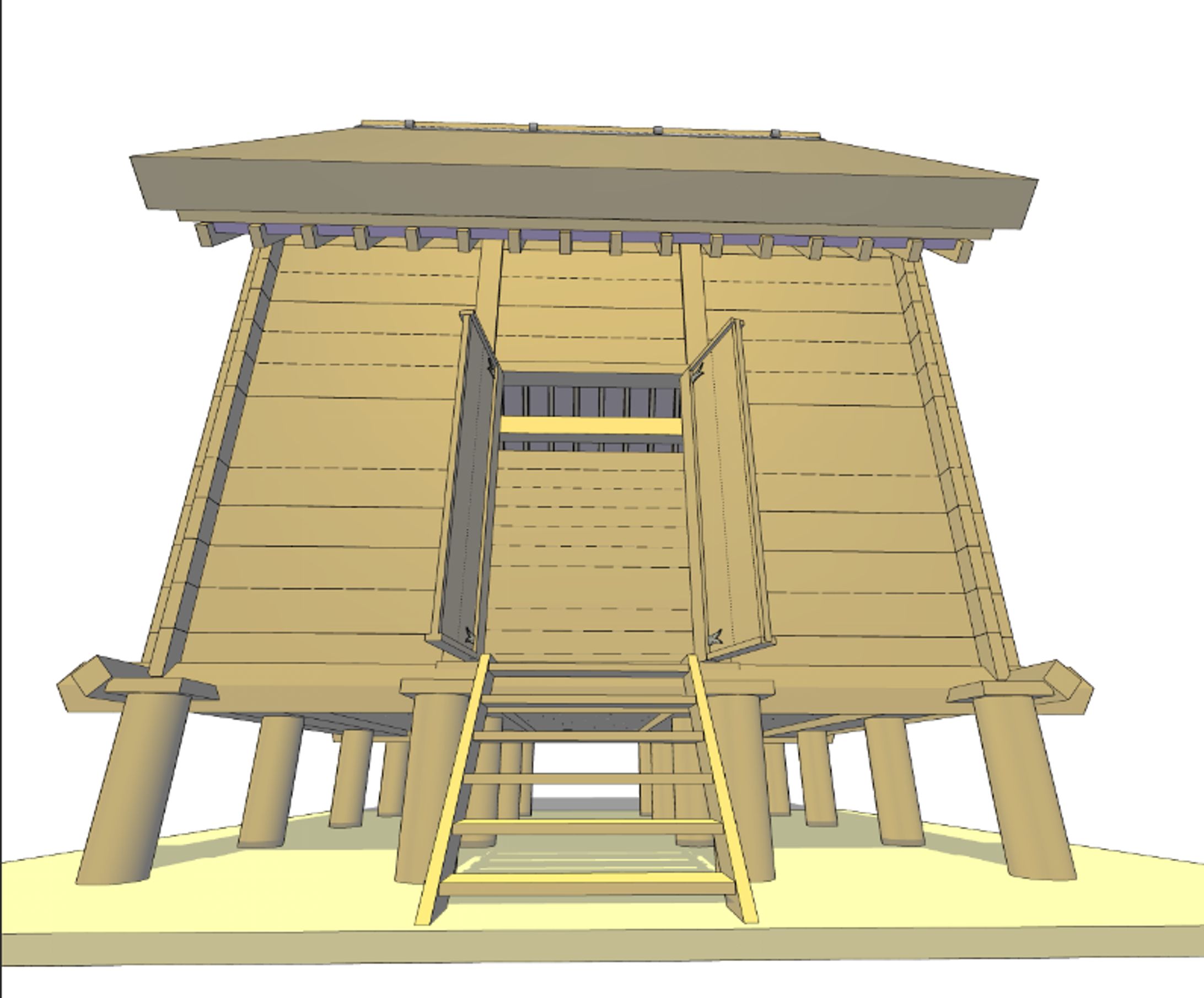 古代日本建築/日野城晶子様-1