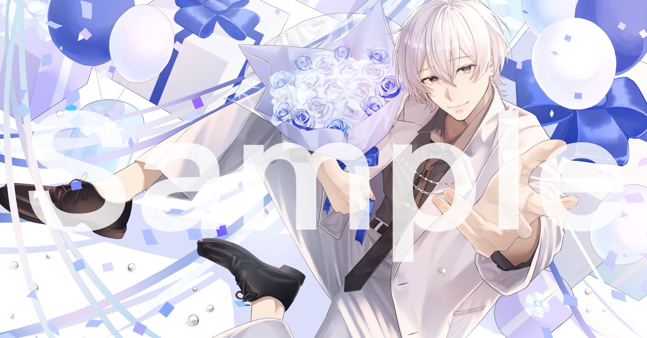 【Work】にしき様誕生日広告用イラスト-1