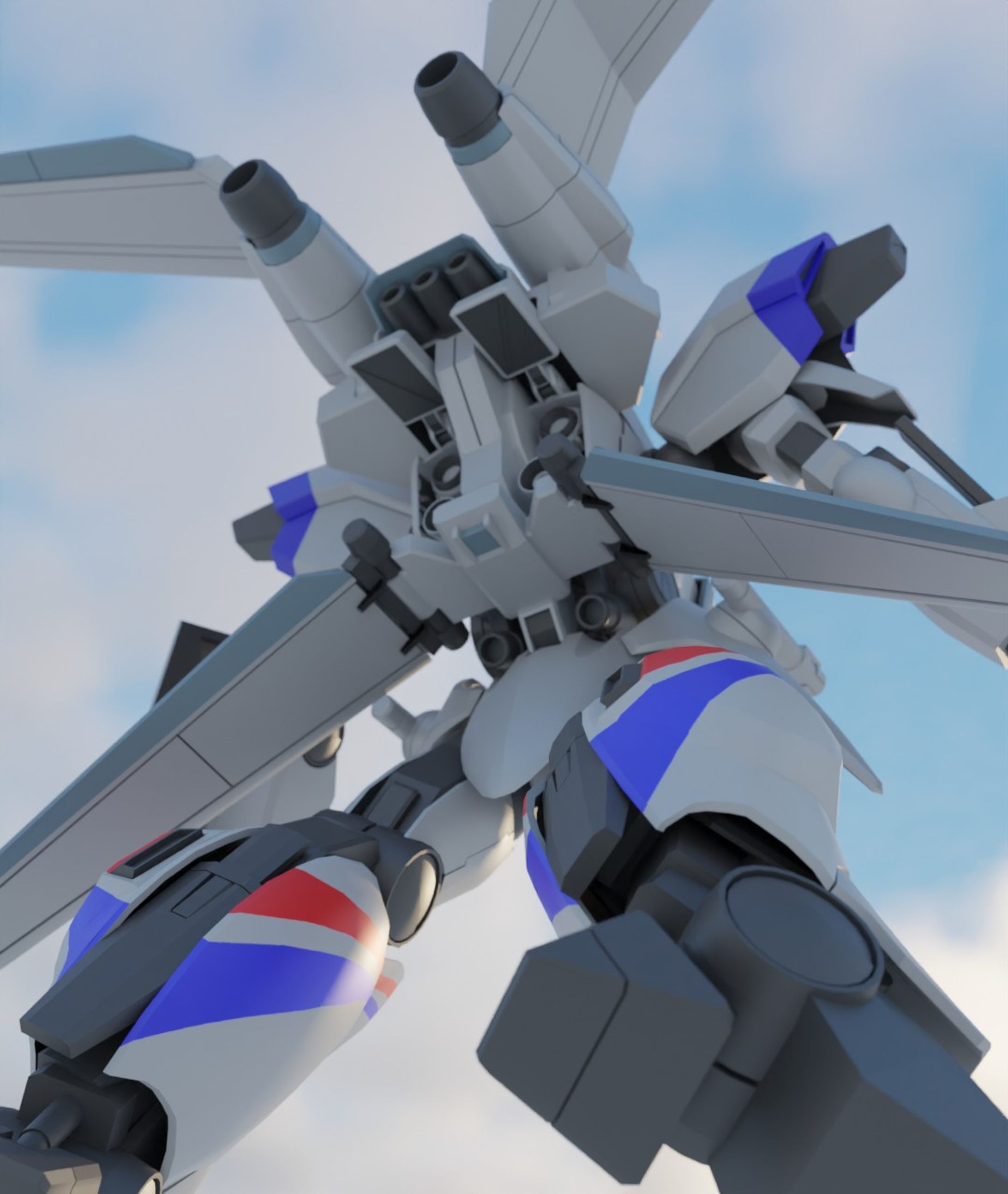 09 Blenderでドラグナーをモデリング-1