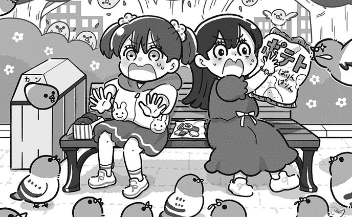 【ご依頼】コスミック出版様「でっかい！まちがいさがし2025年9月号」まちがいさがしイラスト