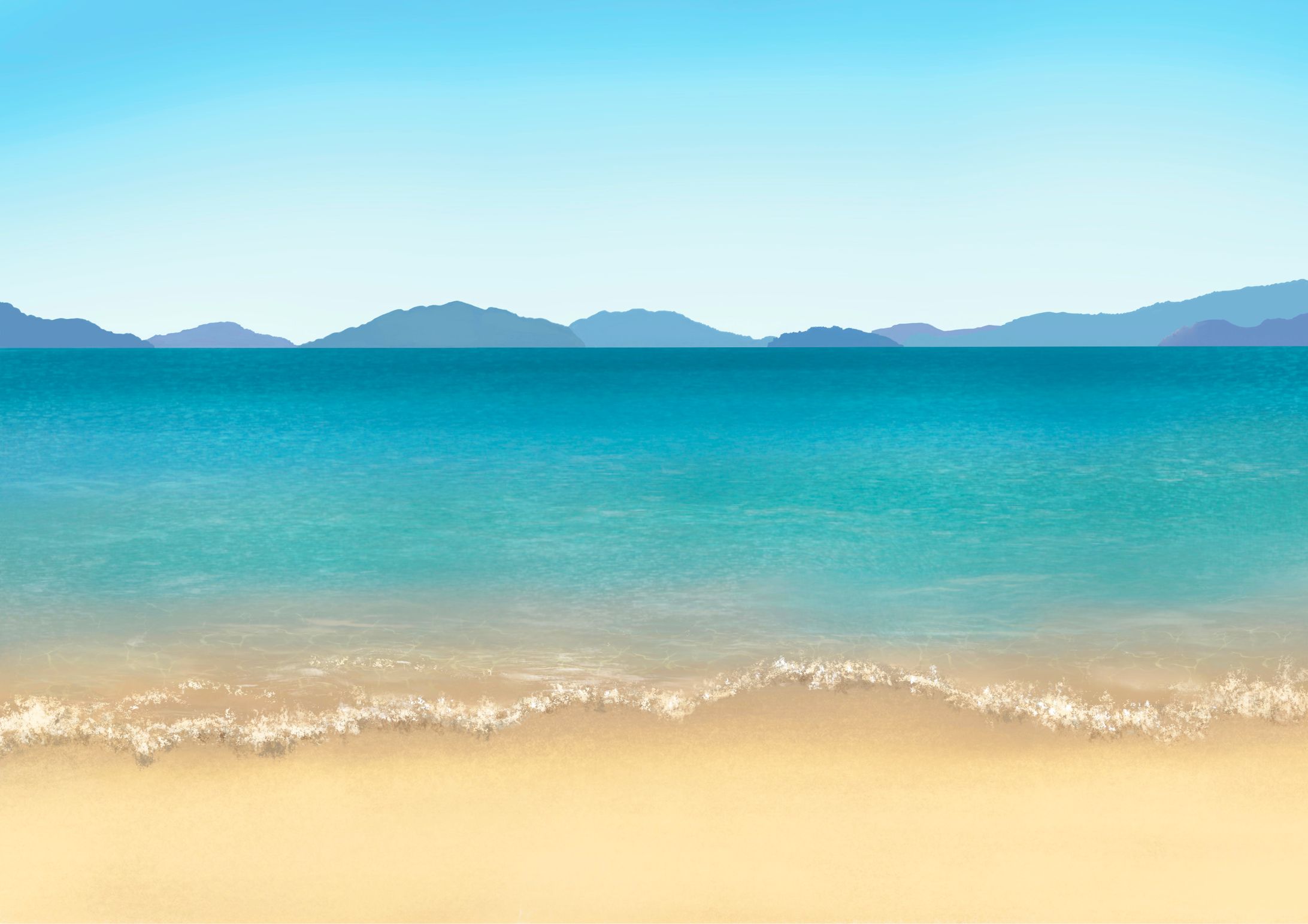 ポストカード（大串海岸）-1