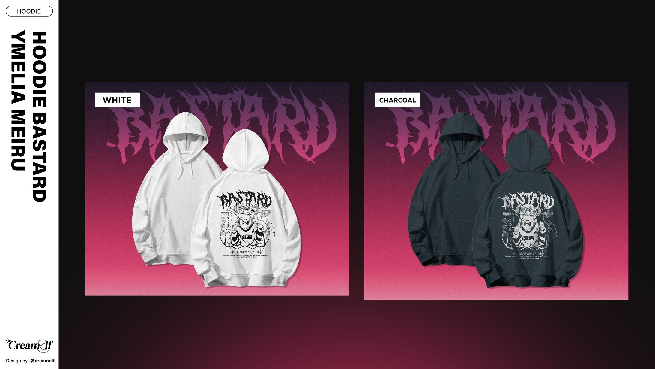 [Hoodie] Bastard - Ymelia Meiru-1