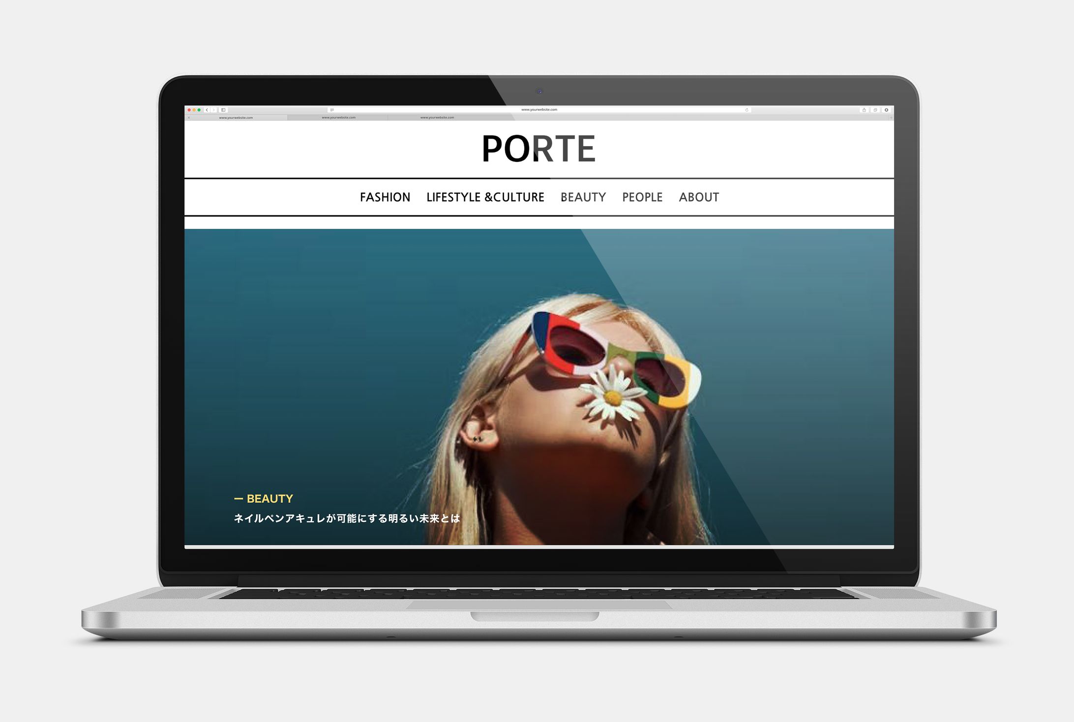 Webマガジンサイト：PORTE-1