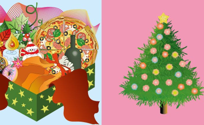 C03｜Carte de souhaits / anniversaire / Noël