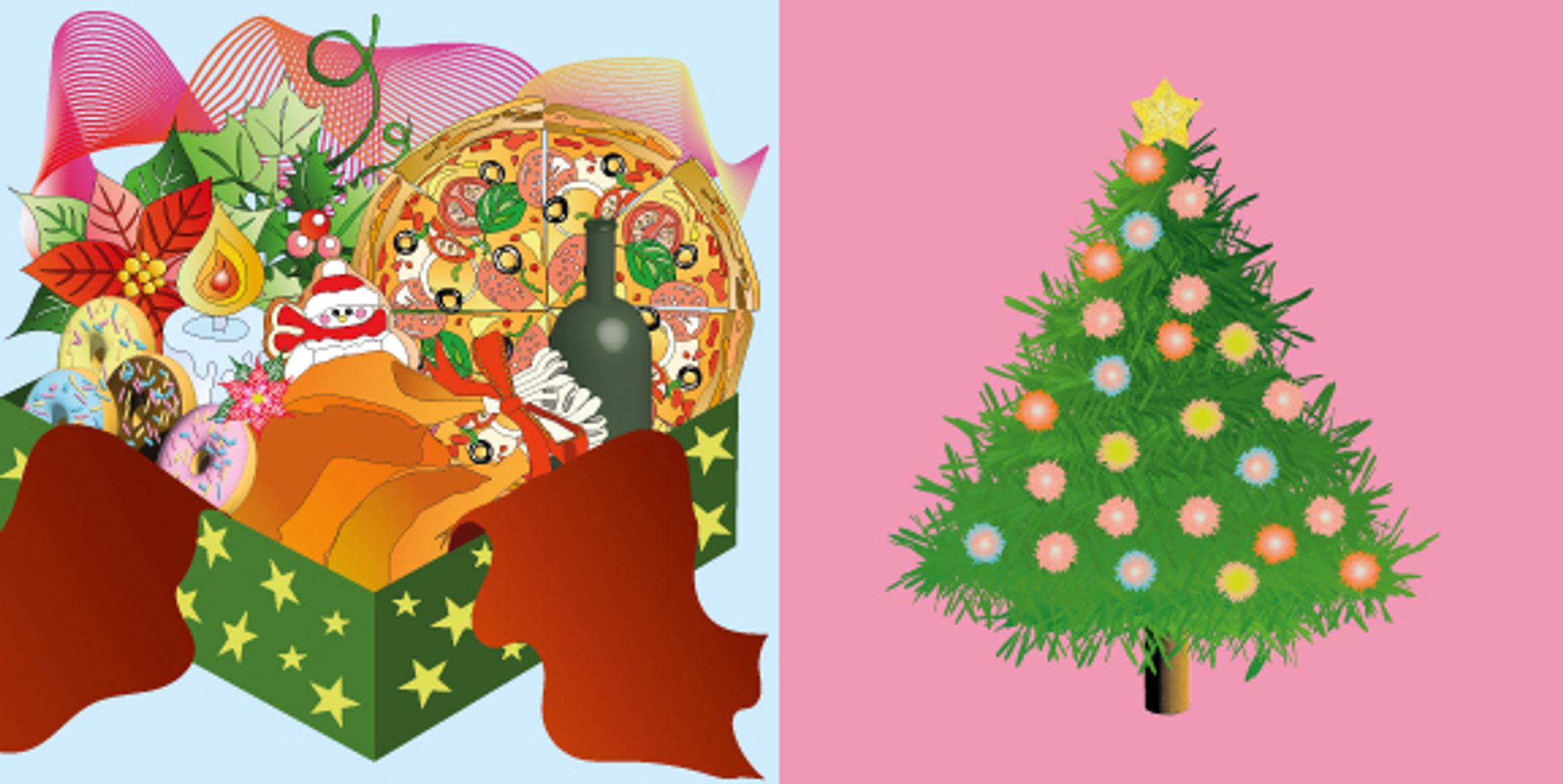 C03｜Carte de souhaits / anniversaire / Noël-1