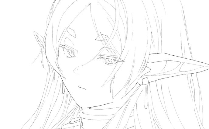 イラストport16（葬送のフリーレン）