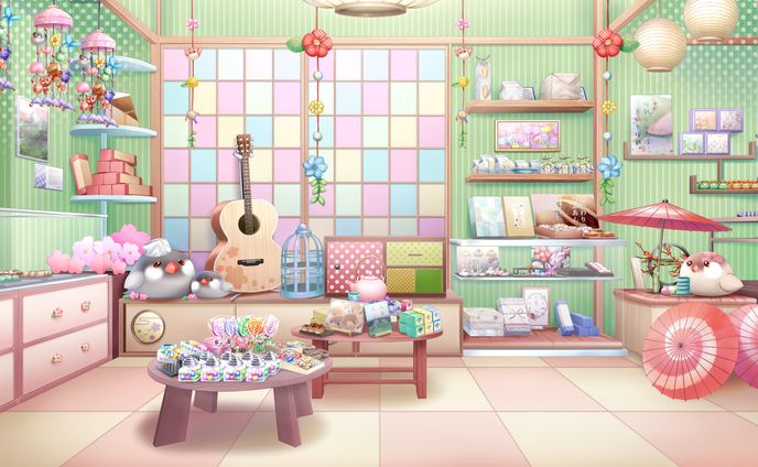 【依頼】Vtuber桜葉様背景イラスト