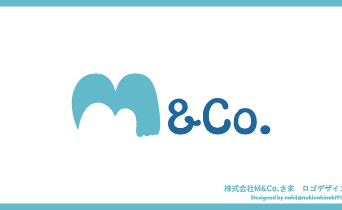 【work】株式会社M&Co.さま　ロゴデザイン