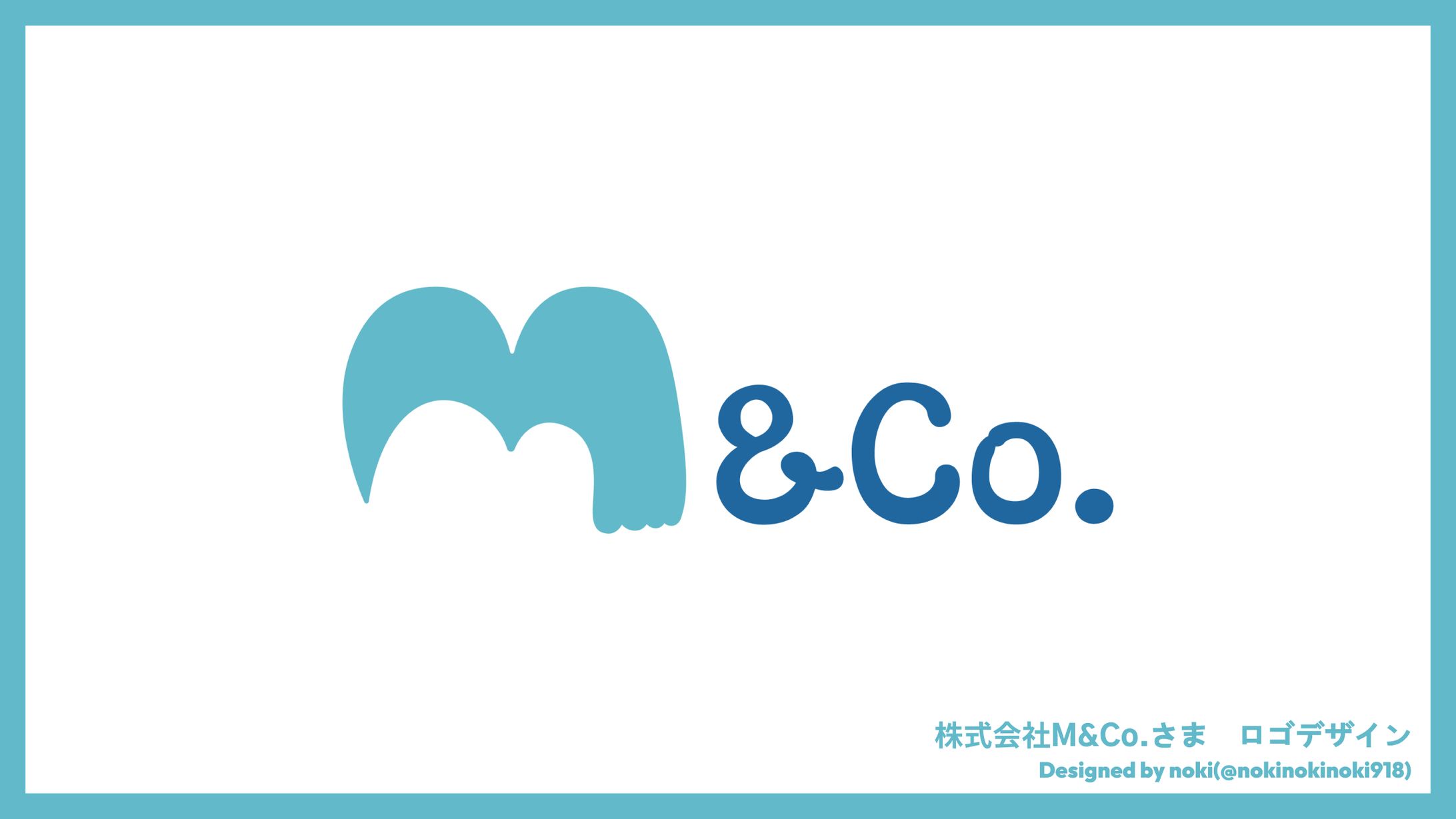【work】株式会社M&Co.さま　ロゴデザイン-1