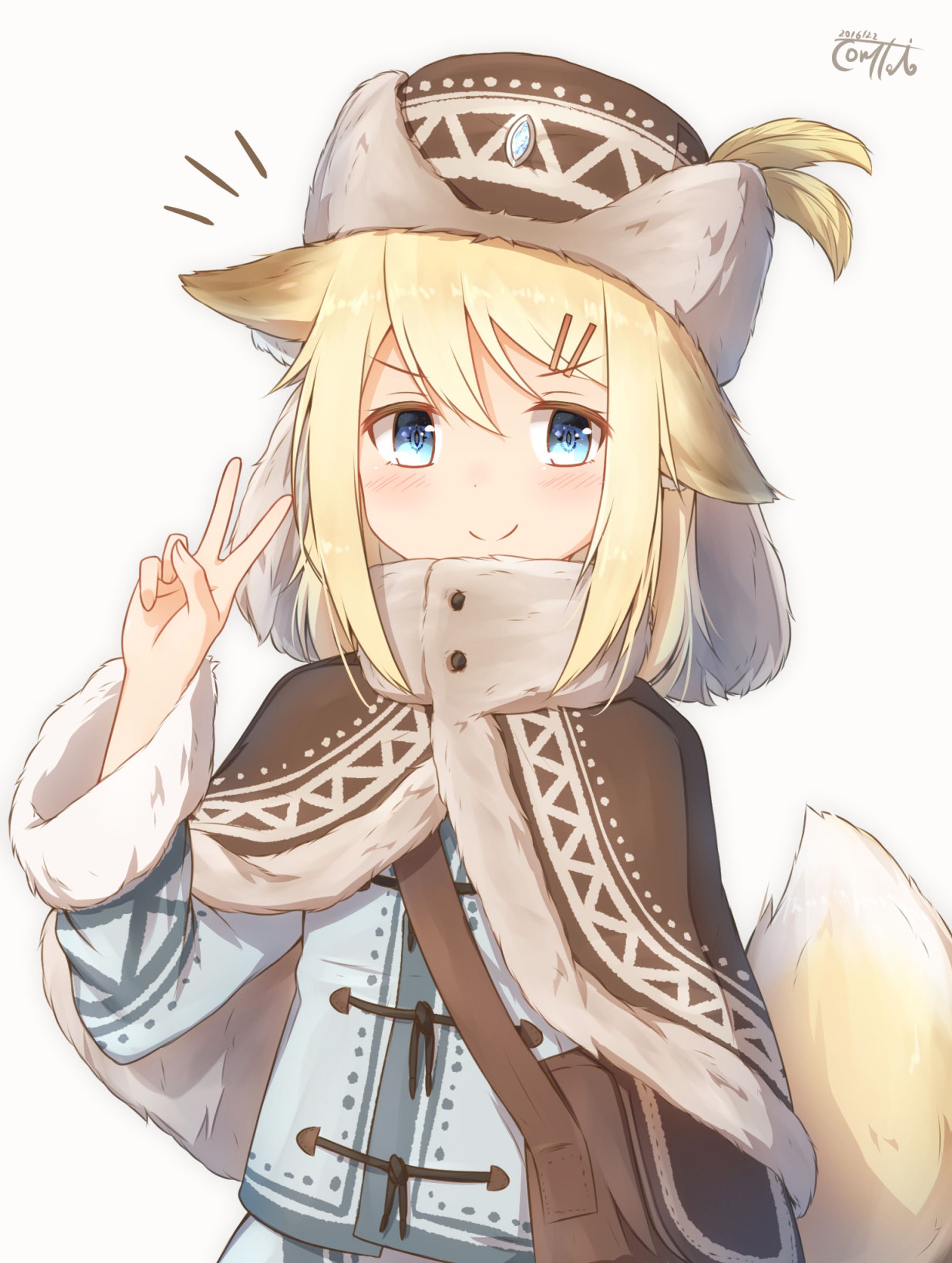 雪国の民族少女-1