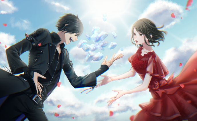 歌ってみた動画イラスト
