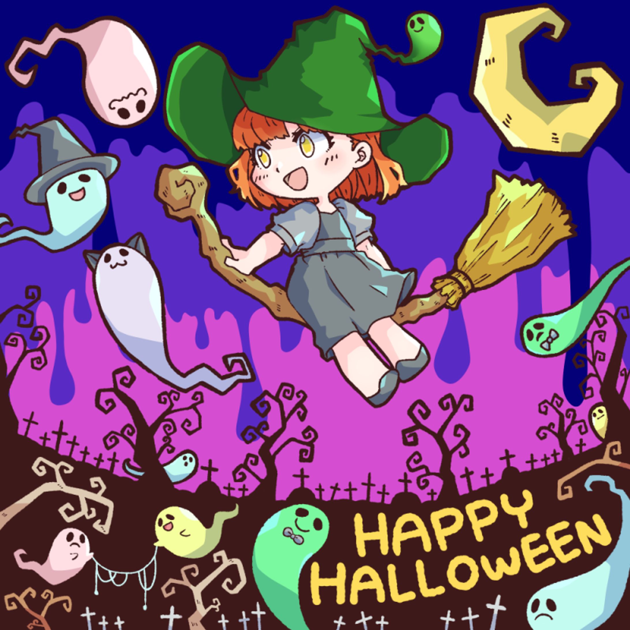 「ぬりえっこ！」着色見本イラスト-1