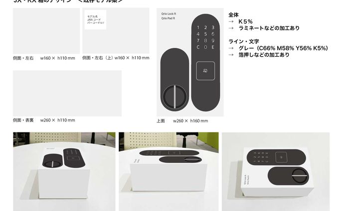 提出用 JXKX箱デザイン 3案 