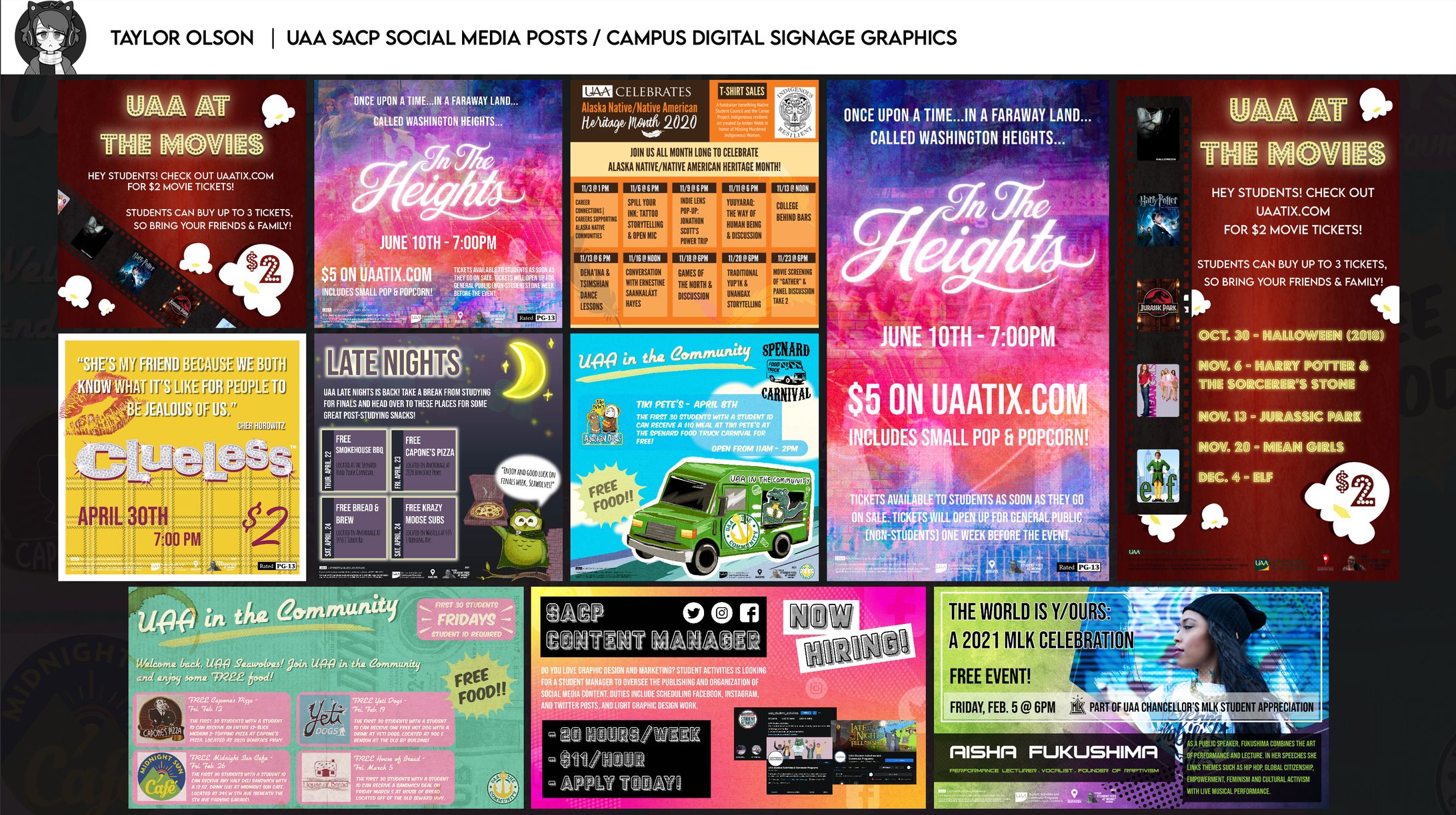 UAA Social Media Posts / Digital Signage-1