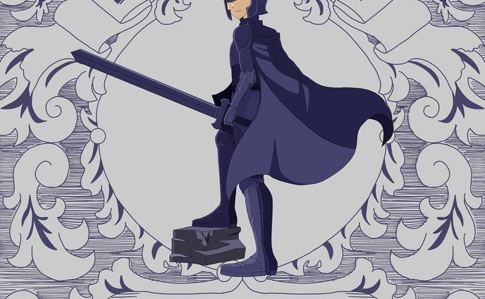 ？？？？
クラス▪️ダークナイト
守護属性▪️闇
勇者の前にたびたび現れ襲いかかる謎の剣士。
自由にコリジョン抜けができ、暗闇へ引きずりこんでは勇者の存在を頑なに否定する。
この世界の秘密を知っているようだ。
心を無くした「金の姫」エリザベスと関係があるようだ。
#イラスト #一次創作 #RPG
#創作イラスト #オリジナルイラスト
#ダークナイト #闇騎士 
#darkknight