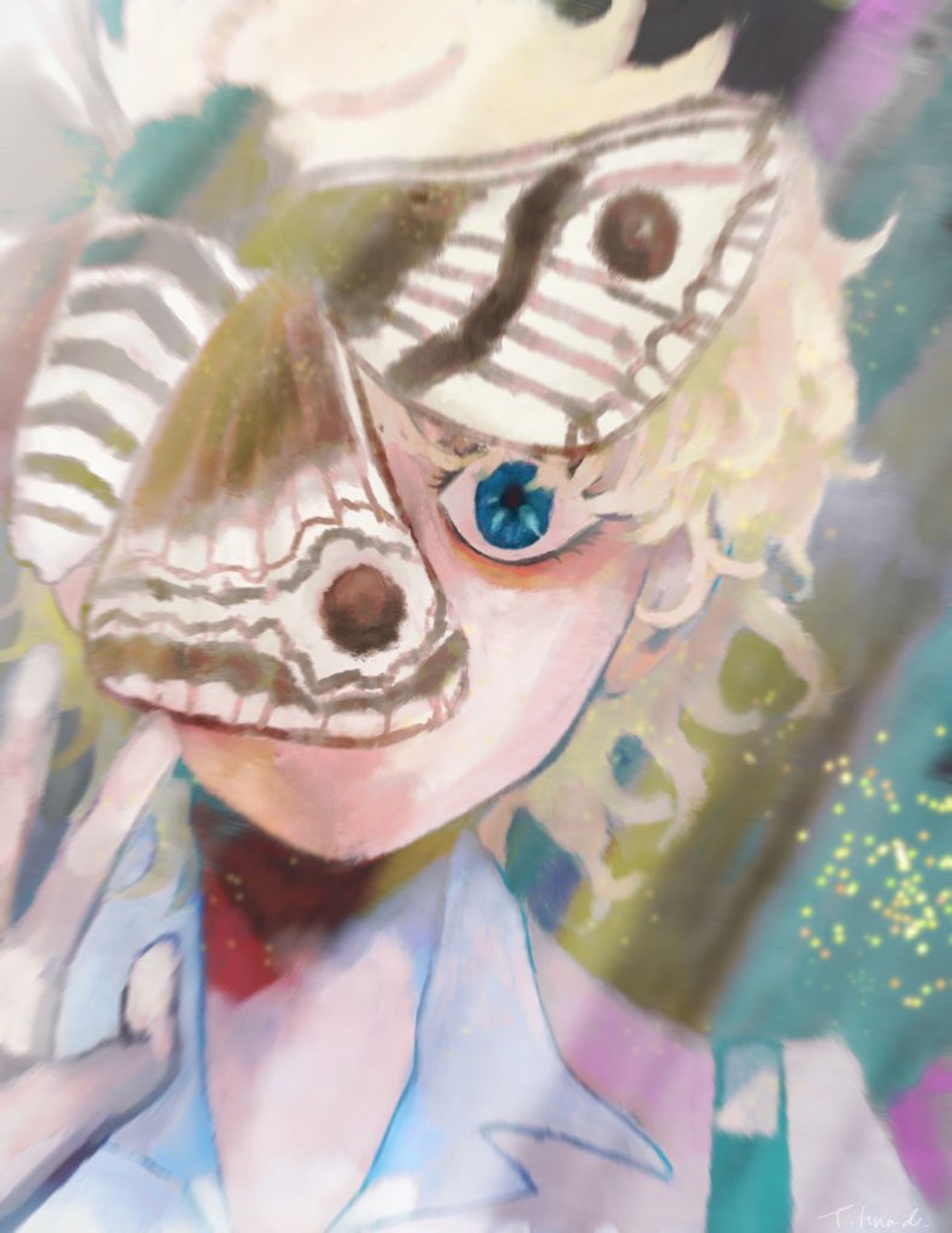 イラスト- 少年の日の夢-1