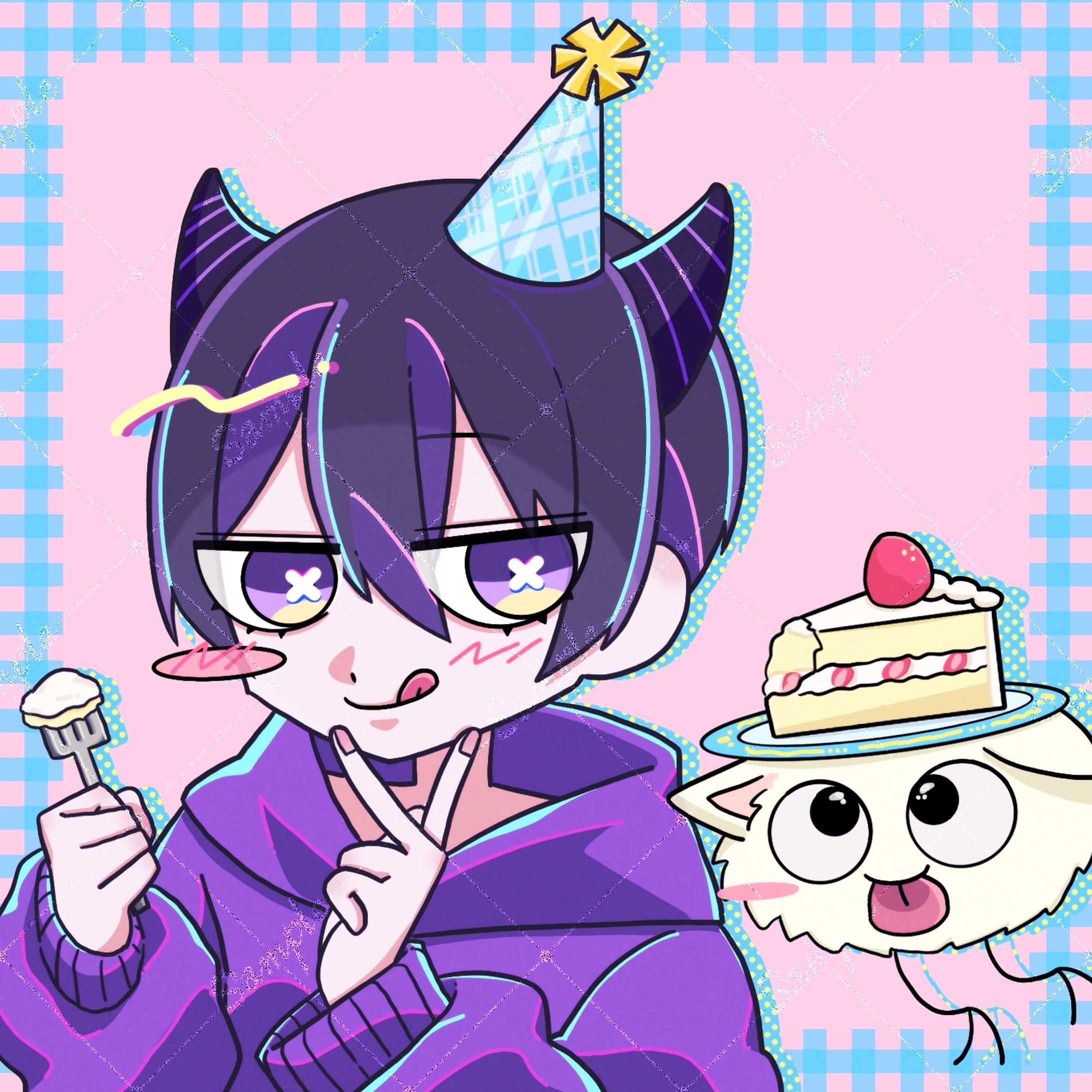 FA：お誕生日イラスト-1