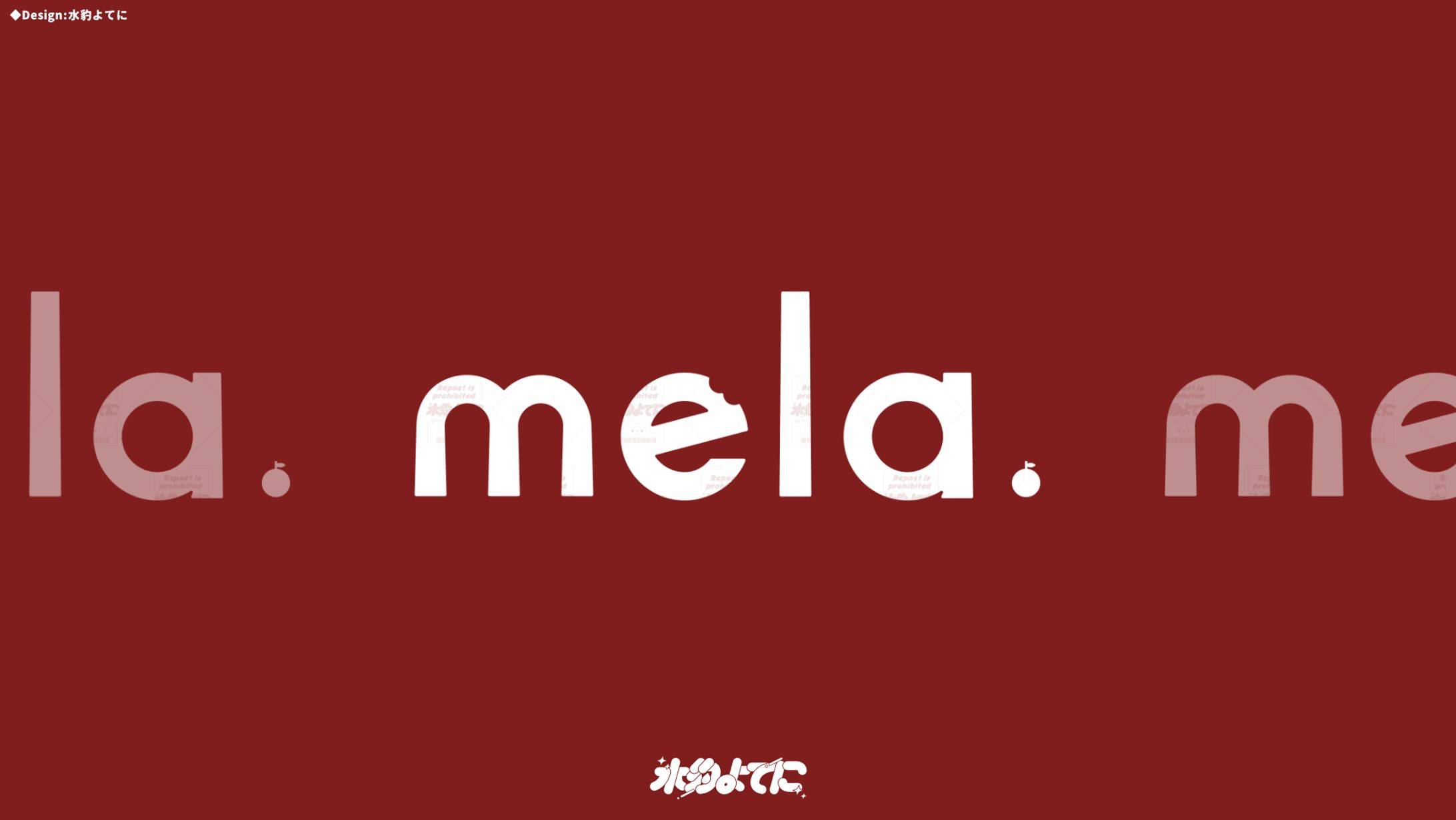 LOGO DESIGN┊mela.【自主制作】-1