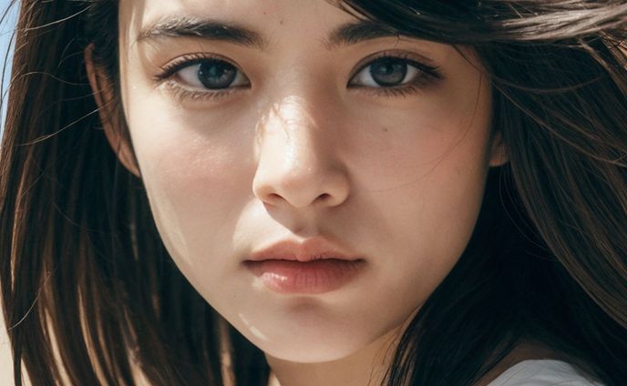 画像、ポートレート