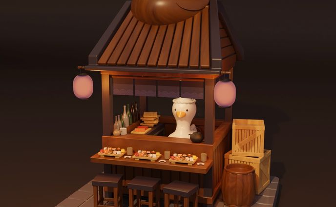 duck sushi restaurant