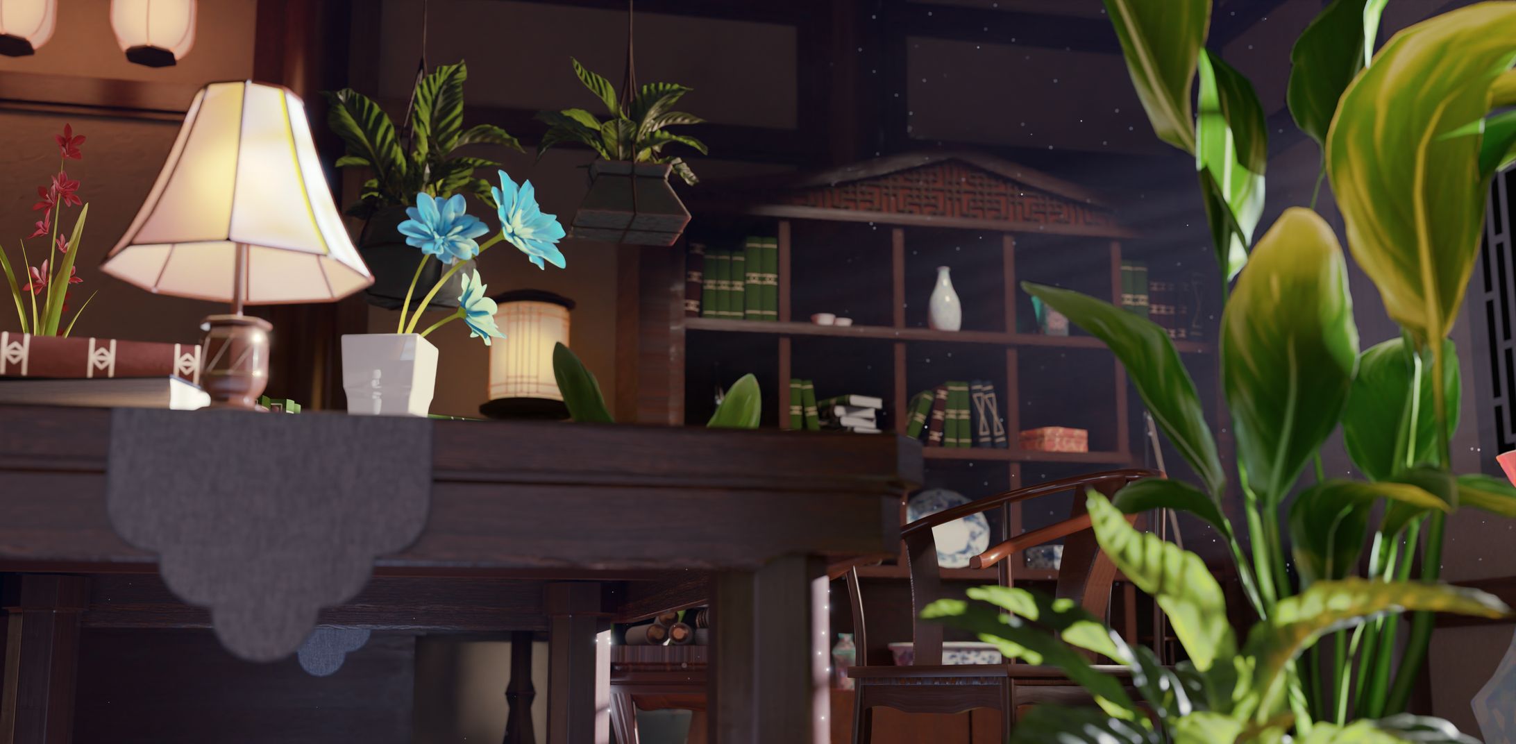 イラスト背景用3Dアート-1