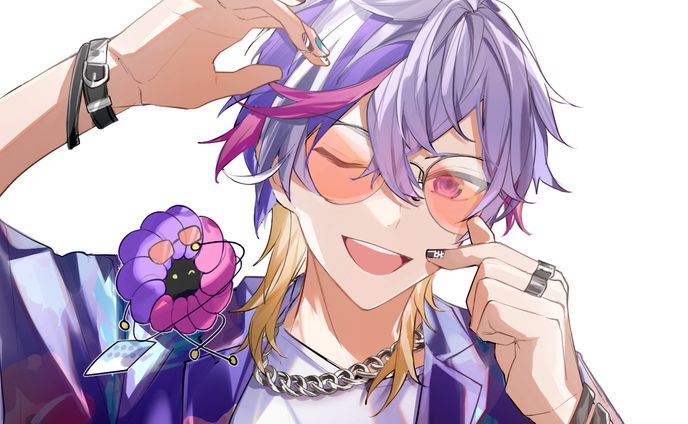 採用、モノクロイラスト