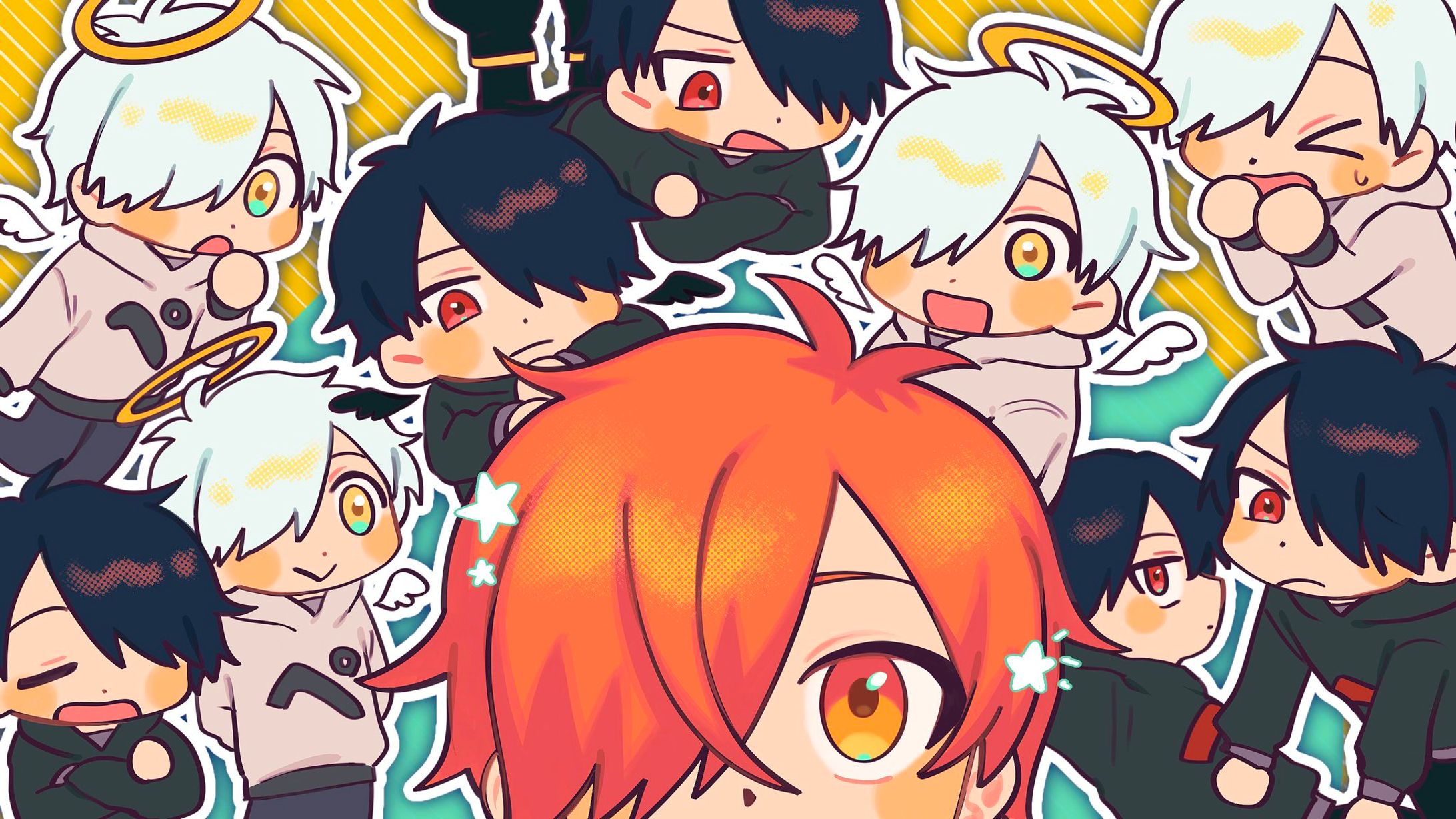 『ツイッチ終了画面』イラスト制作 / ぺいんと-1