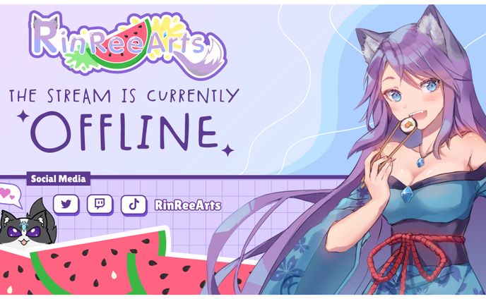 RinReeArts Stream Offline