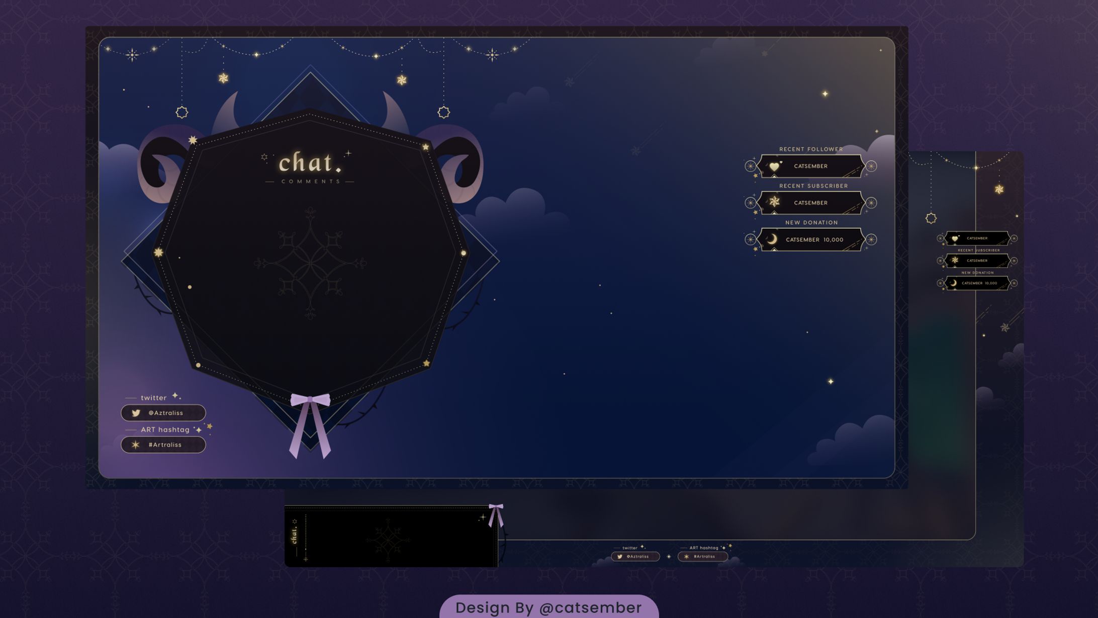 VTuber Overlays Design-1