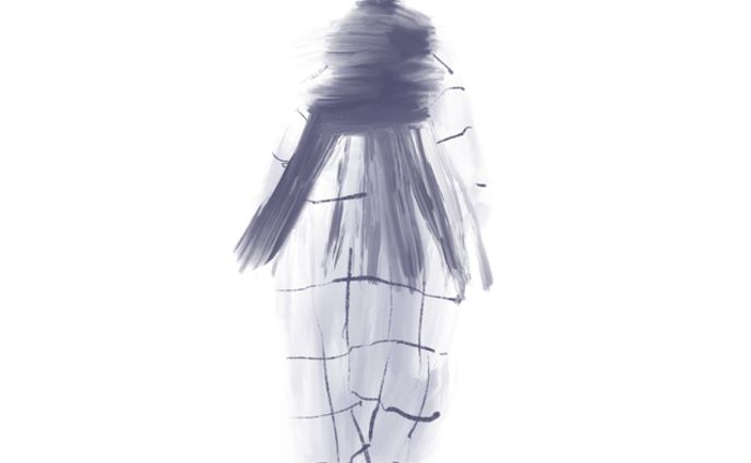 one color drawing