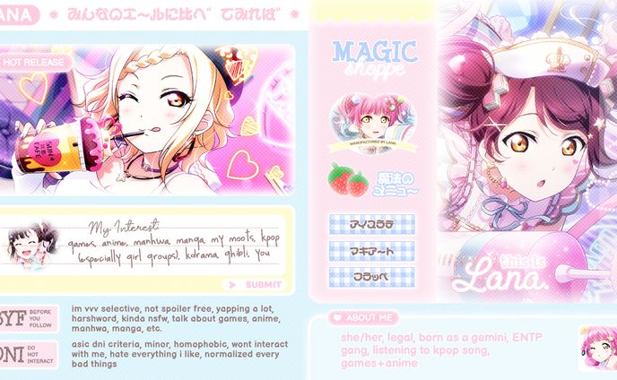 FRIENDSHIP CV FOR LANA