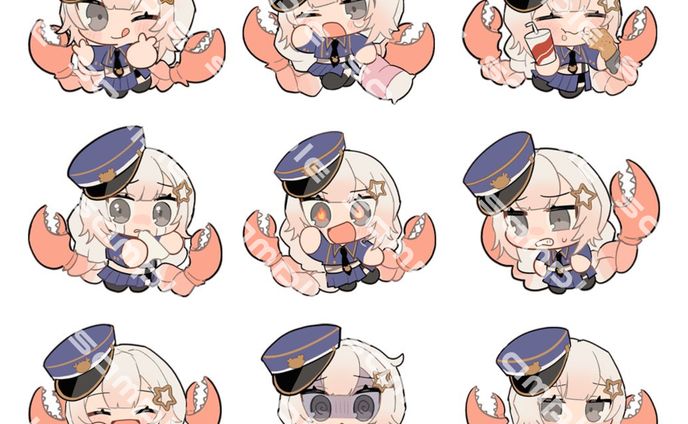 【ご依頼】SDグッズ用イラスト