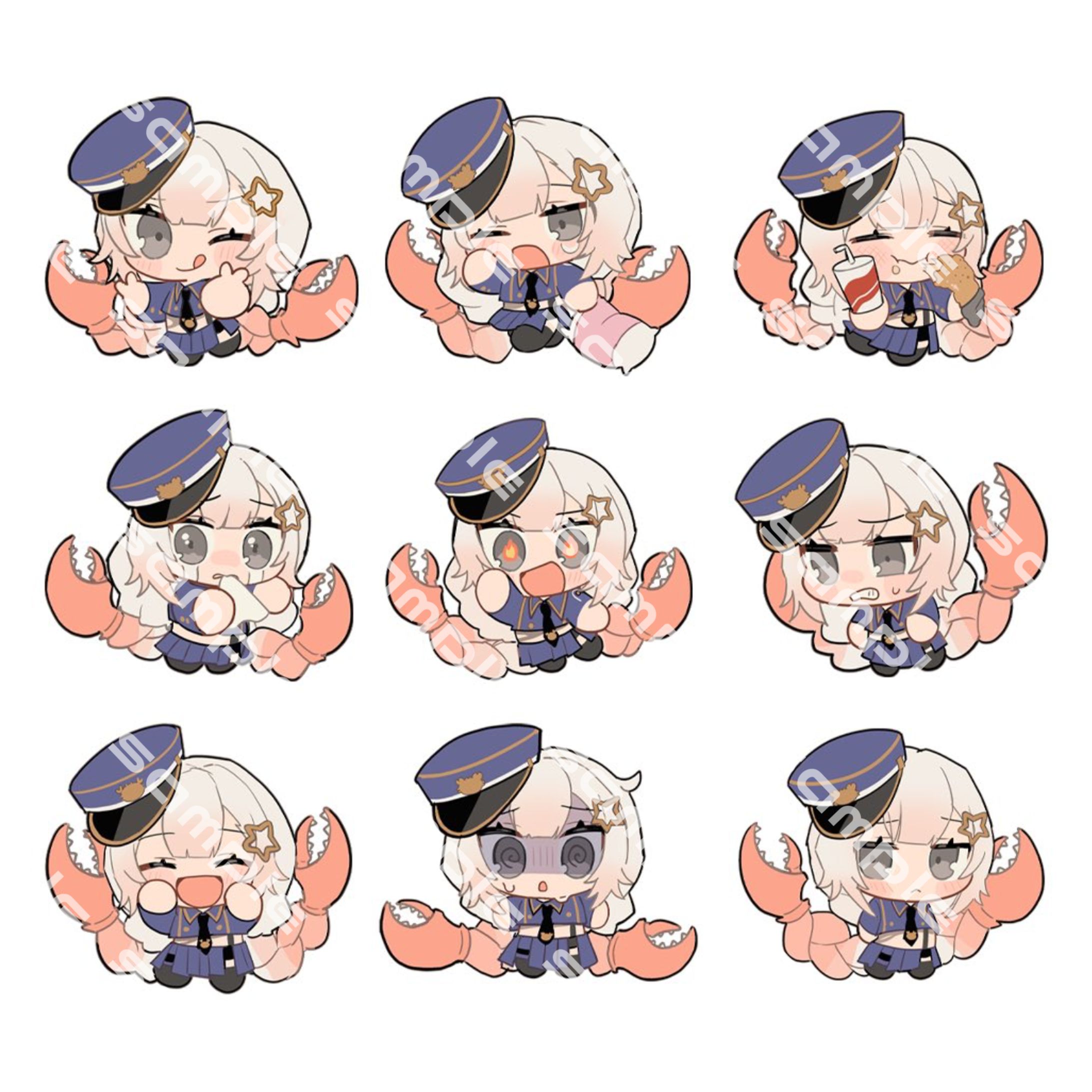 【ご依頼】SDグッズ用イラスト-1