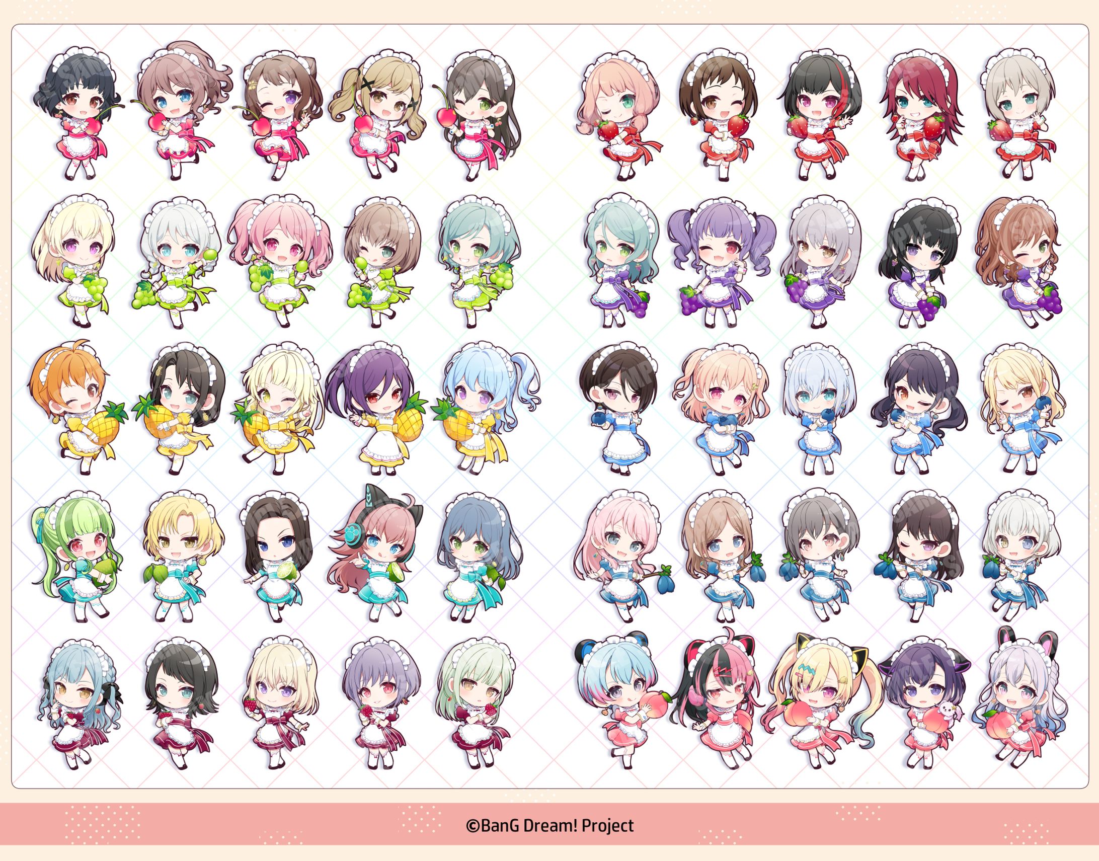 BanG Dream! × SWEETS PARADISEコラボ-1