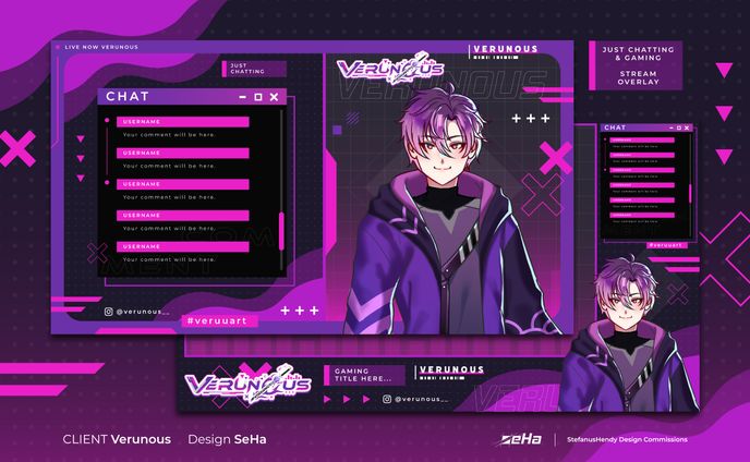 Verunous Stream Overlay